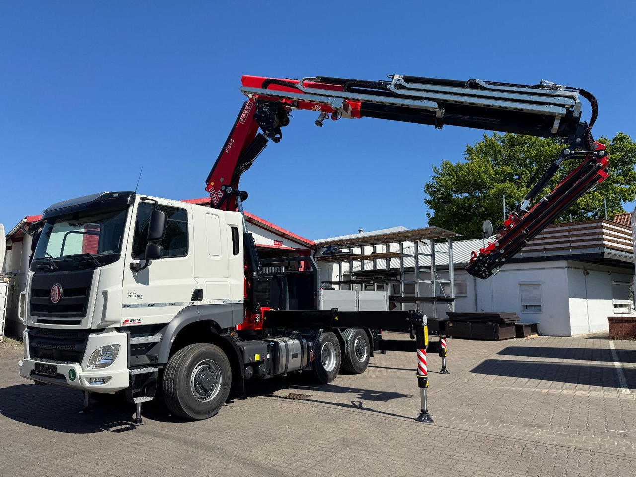 Tatra 6x6x6 Phoenix Kran Fassi F545 + Fly JIB - Влекач: снимка 4 Tatra 6x6x6 Phoenix Kran Fassi F545 + Fly JIB - Влекач: снимка 4