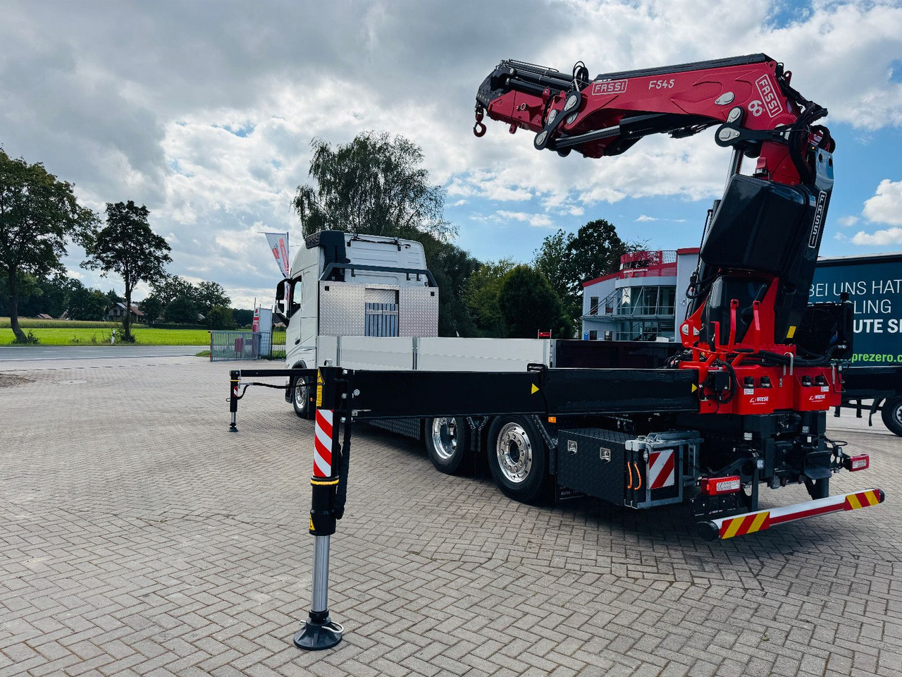 Volvo FH 540 6x2 Container Fassi F545 Heck - Бордови камион, Камион с кран: снимка 2 Volvo FH 540 6x2 Container Fassi F545 Heck - Бордови камион, Камион с кран: снимка 2