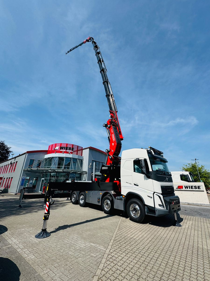 Volvo FH 540 mit Fassi F2150RAL Fly Jib + Winde - Бордови камион, Камион с кран: снимка 5 Volvo FH 540 mit Fassi F2150RAL Fly Jib + Winde - Бордови камион, Камион с кран: снимка 5