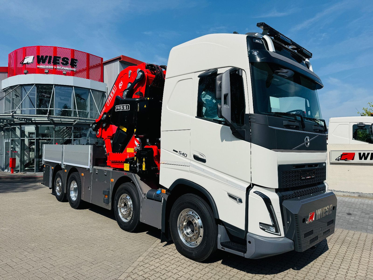 Volvo FH 540 mit Fassi F2150RAL Fly Jib + Winde - Камион с кран: снимка 5 Volvo FH 540 mit Fassi F2150RAL Fly Jib + Winde - Камион с кран: снимка 5