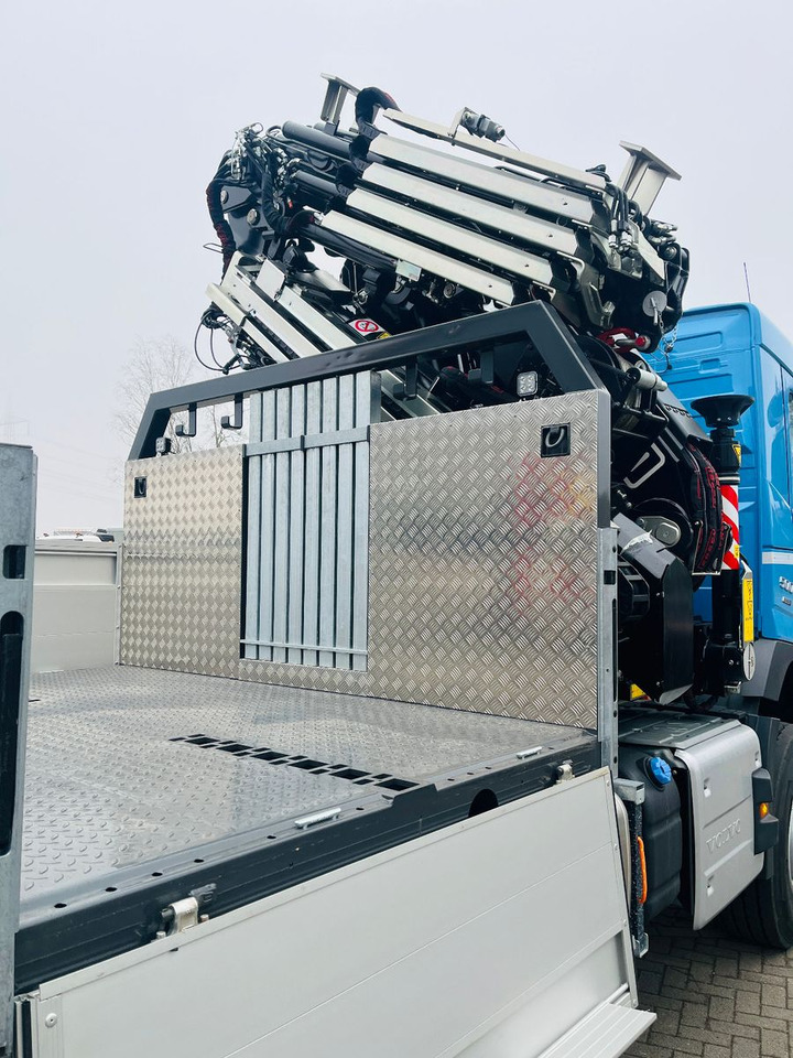 Бордови камион, Камион с кран Volvo FMX 500 inkl. F345RB.2.24 & L324 +V20 & Korb: снимка 8