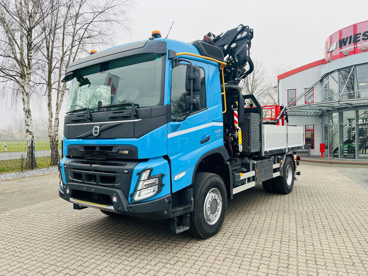 Volvo FMX 500 inkl. F345RB.2.24 & L324 +V20 & Korb - Бордови камион, Камион с кран: снимка 1 Volvo FMX 500 inkl. F345RB.2.24 & L324 +V20 & Korb - Бордови камион, Камион с кран: снимка 1