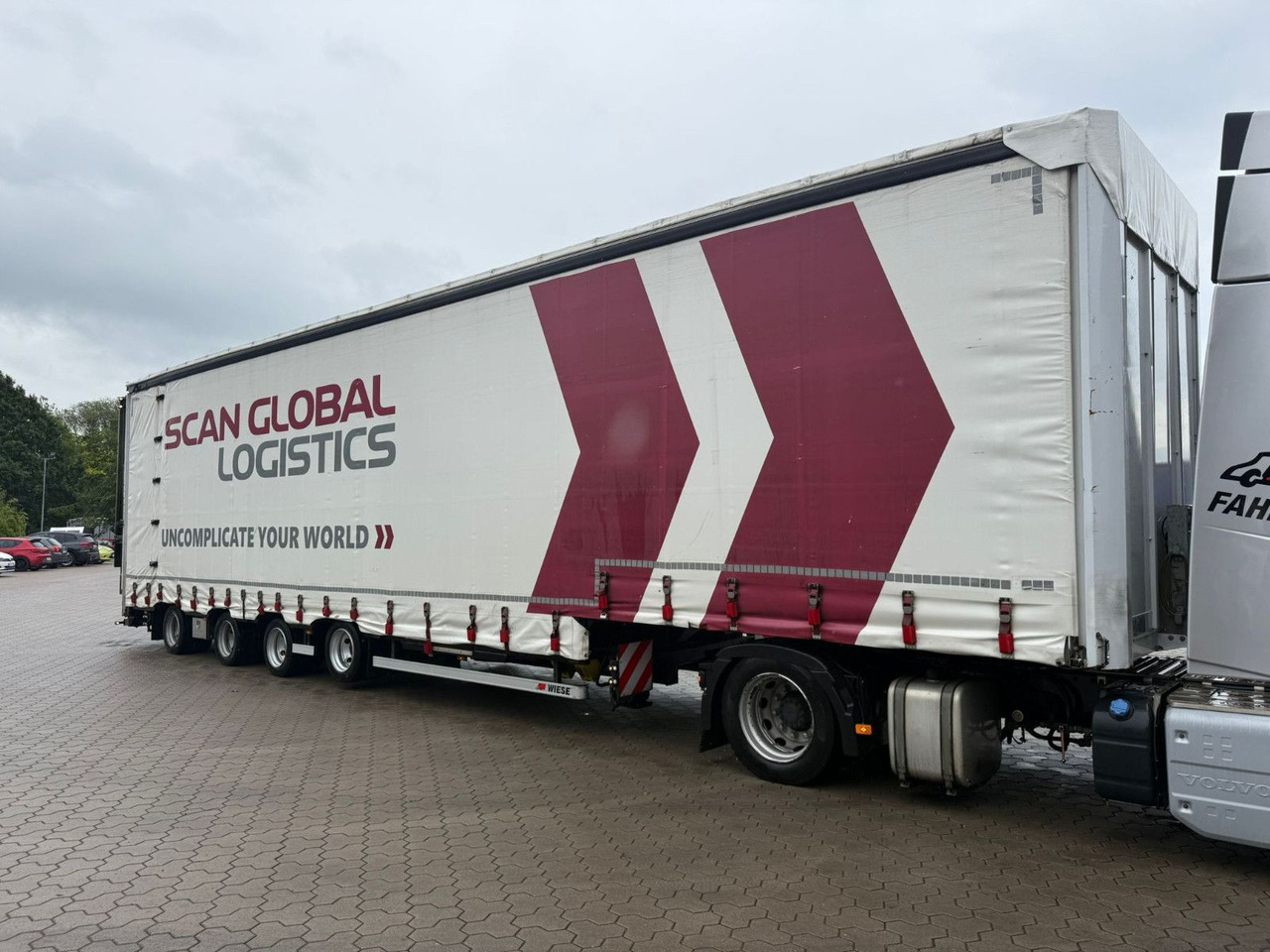 Wiese 4-Achs Mega Gabelstaplertransporter Rampe - Нискорамна площадка полуремарке: снимка 4 Wiese 4-Achs Mega Gabelstaplertransporter Rampe - Нискорамна площадка полуремарке: снимка 4