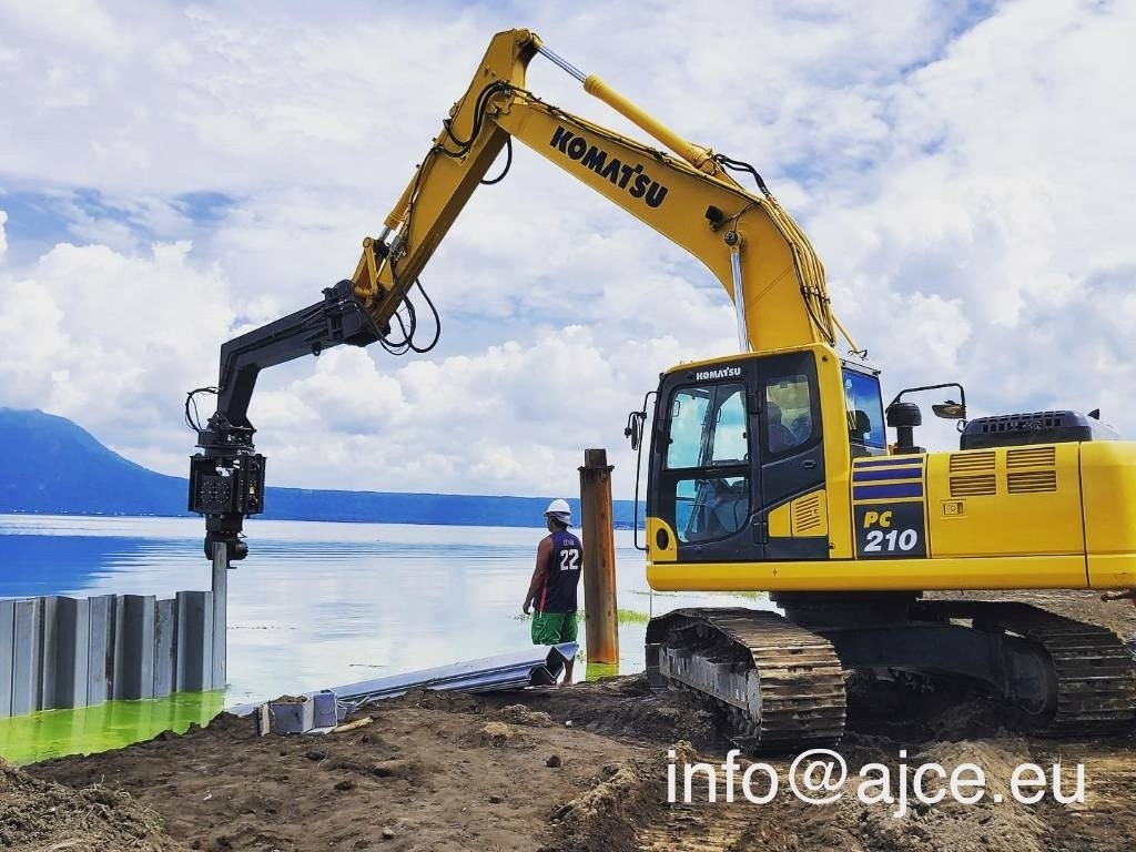 AJCE AVH30 Sheet Pile Vibro Hammer Pile Driver - Машина за набиване: снимка 3 AJCE AVH30 Sheet Pile Vibro Hammer Pile Driver - Машина за набиване: снимка 3