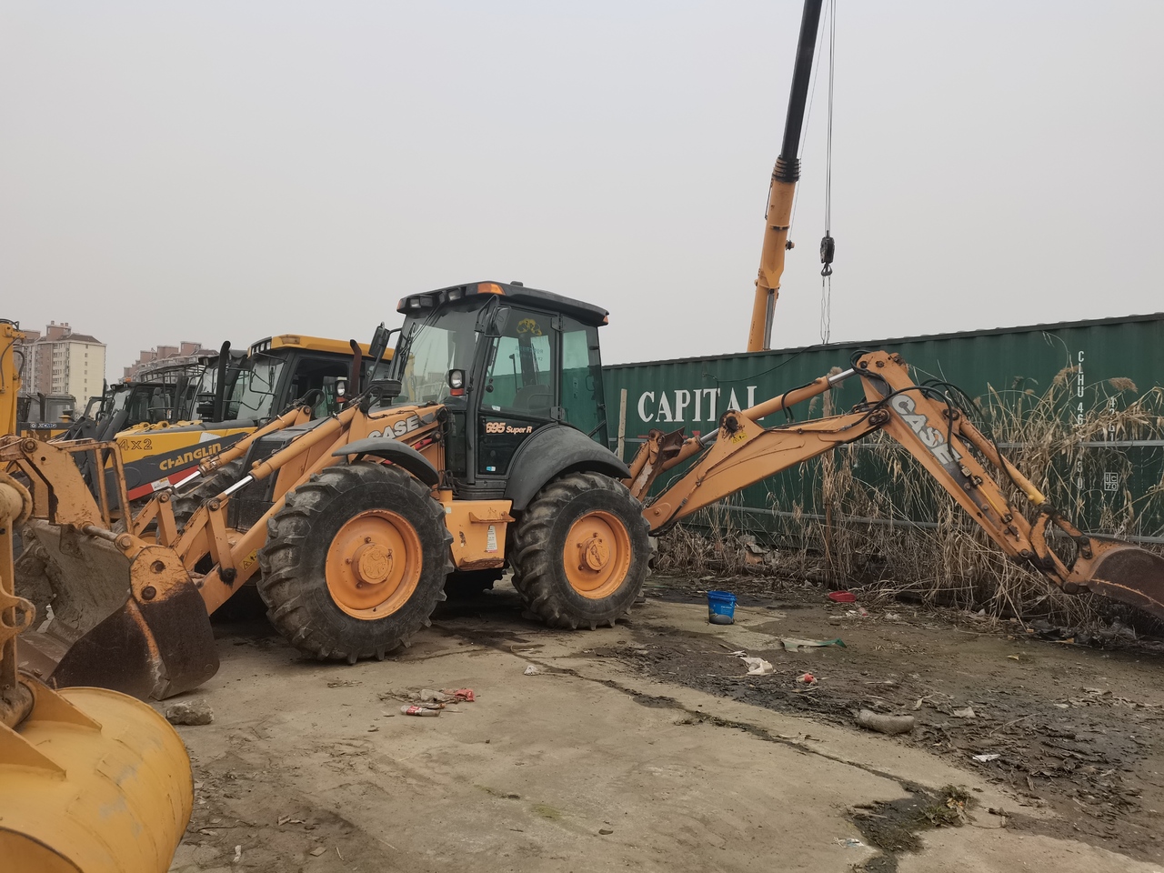 CASE 695 - Багер-товарач: снимка 4 CASE 695 - Багер-товарач: снимка 4