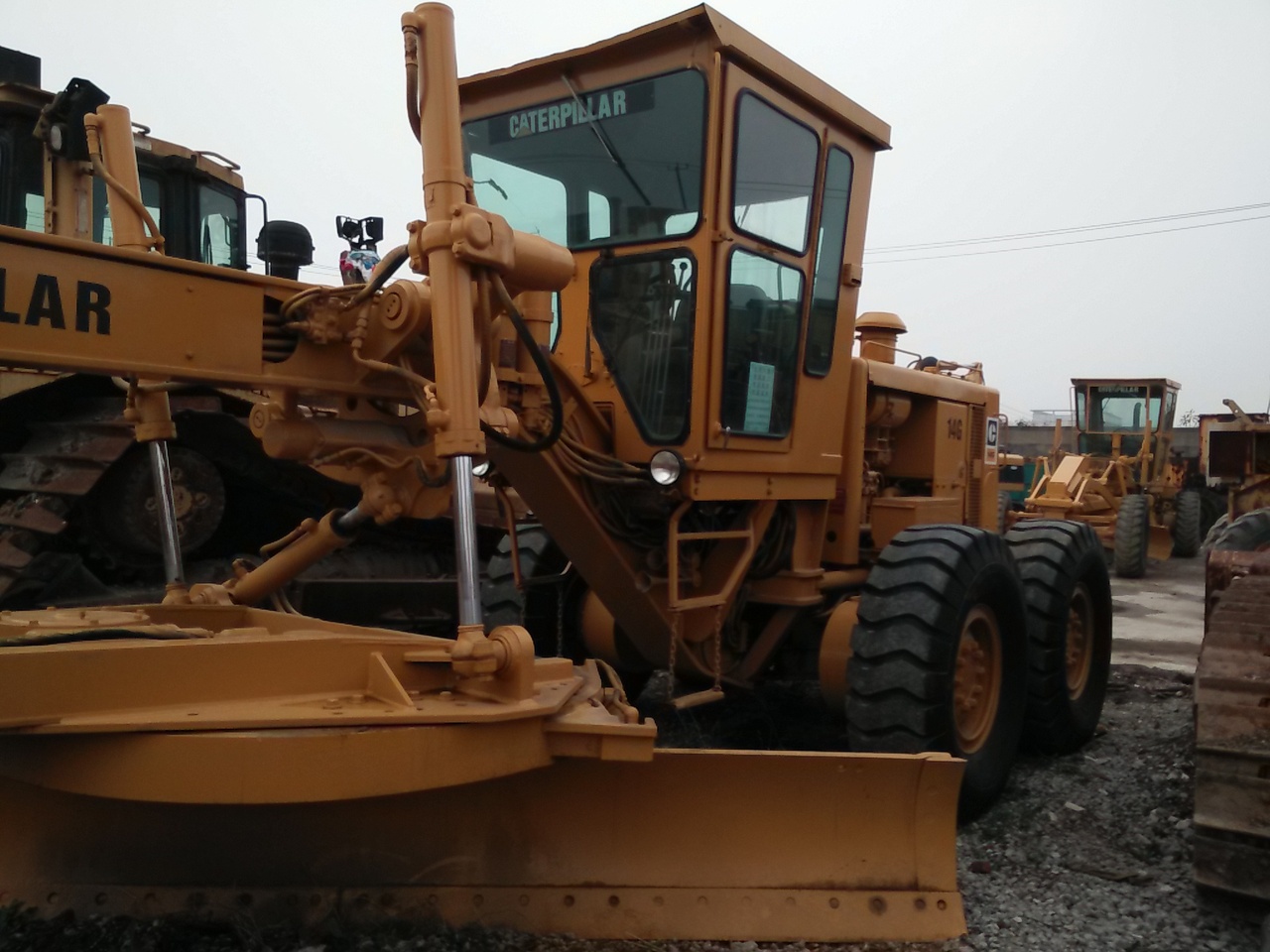 CATERPILLAR CAT-14G-Grader - Грейдер: снимка 5 CATERPILLAR CAT-14G-Grader - Грейдер: снимка 5
