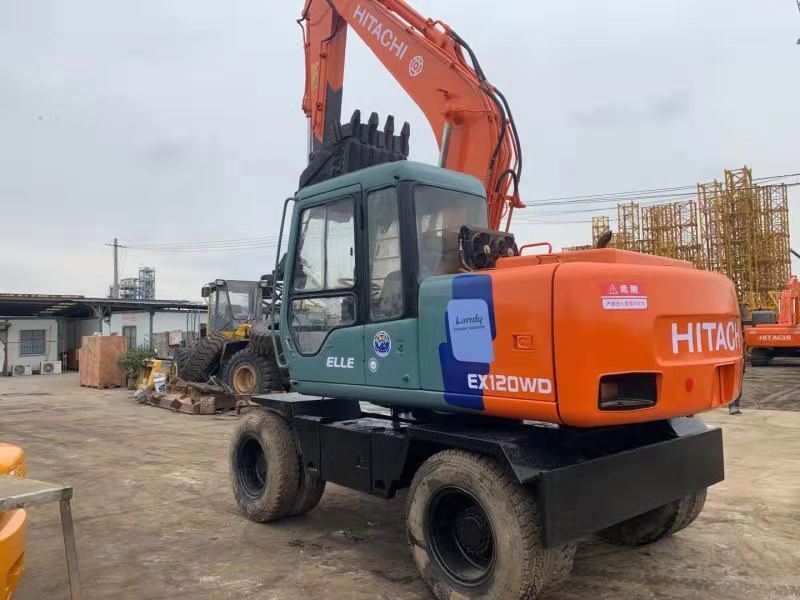 HITACHI EX120WD - Колесен багер: снимка 4 HITACHI EX120WD - Колесен багер: снимка 4