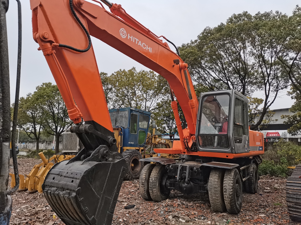 HITACHI EX160WD - Колесен багер: снимка 5 HITACHI EX160WD - Колесен багер: снимка 5