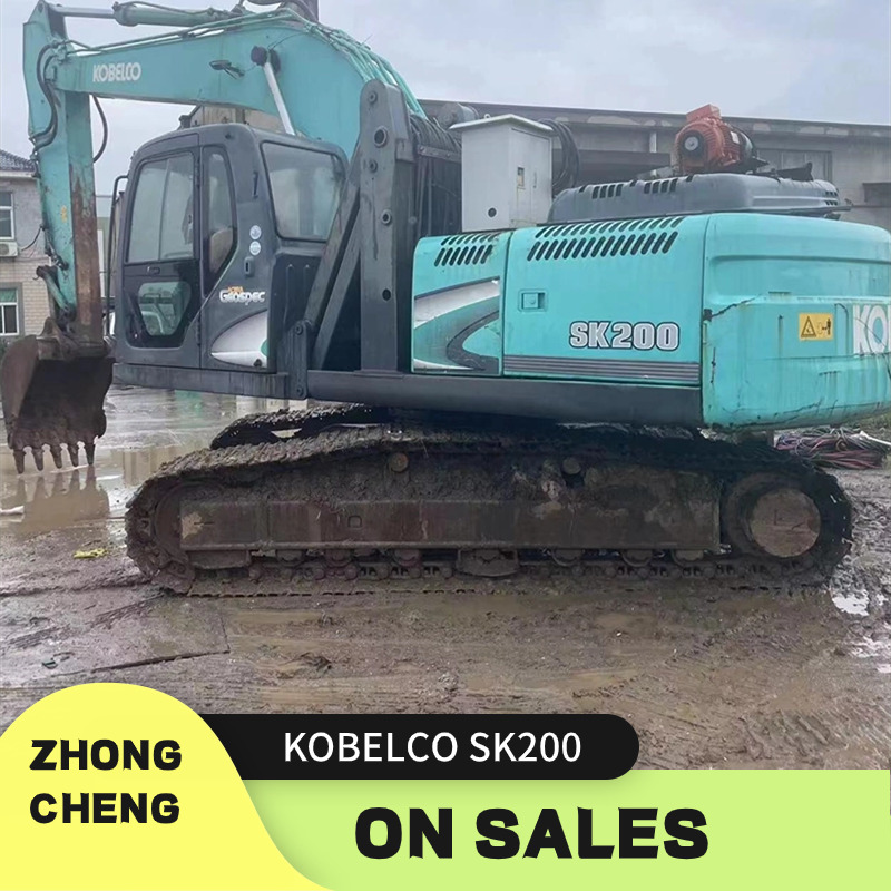 KOBELCO SK200-8 - Верижен багер: снимка 1 KOBELCO SK200-8 - Верижен багер: снимка 1