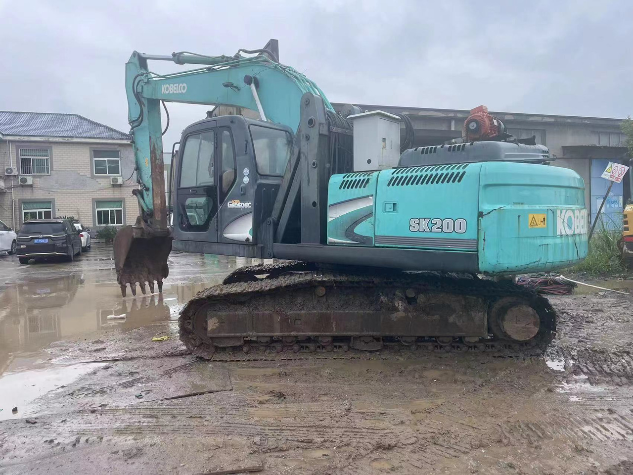 KOBELCO SK200-8 - Верижен багер: снимка 4 KOBELCO SK200-8 - Верижен багер: снимка 4