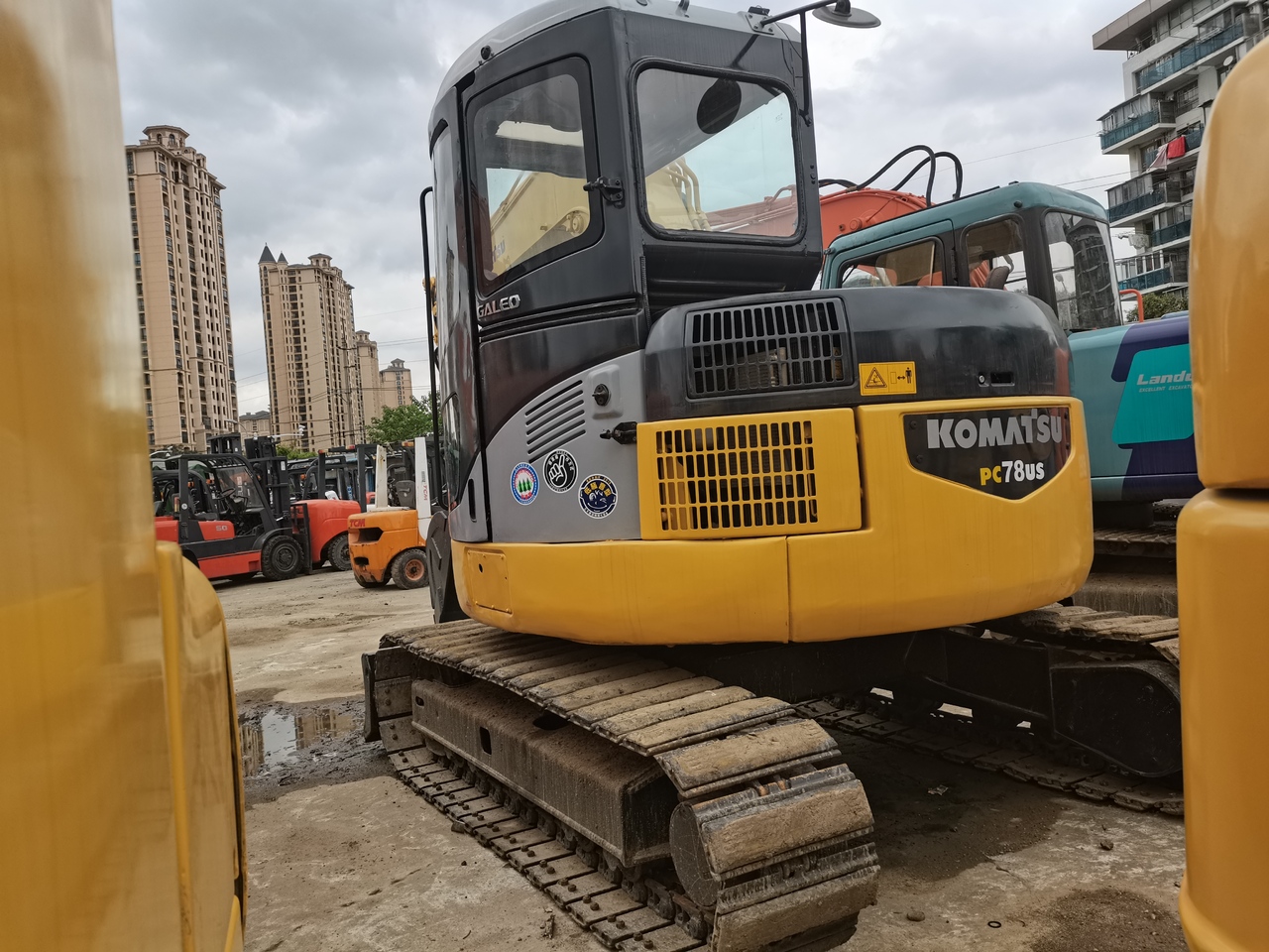 KOMATSU 78US-Mini excavator - Мини багер: снимка 2 KOMATSU 78US-Mini excavator - Мини багер: снимка 2