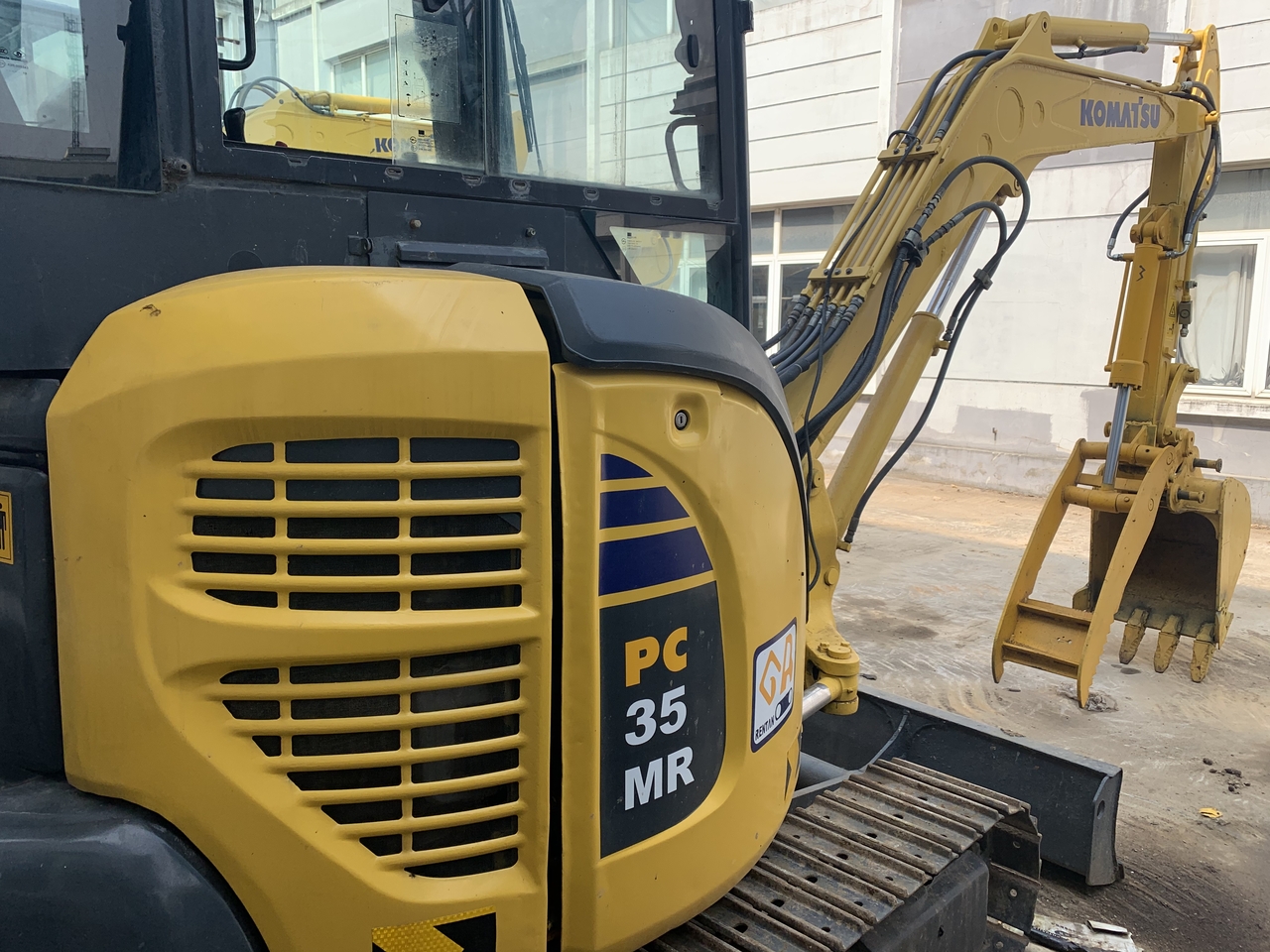 KOMATSU PC35MR - Верижен багер: снимка 4 KOMATSU PC35MR - Верижен багер: снимка 4