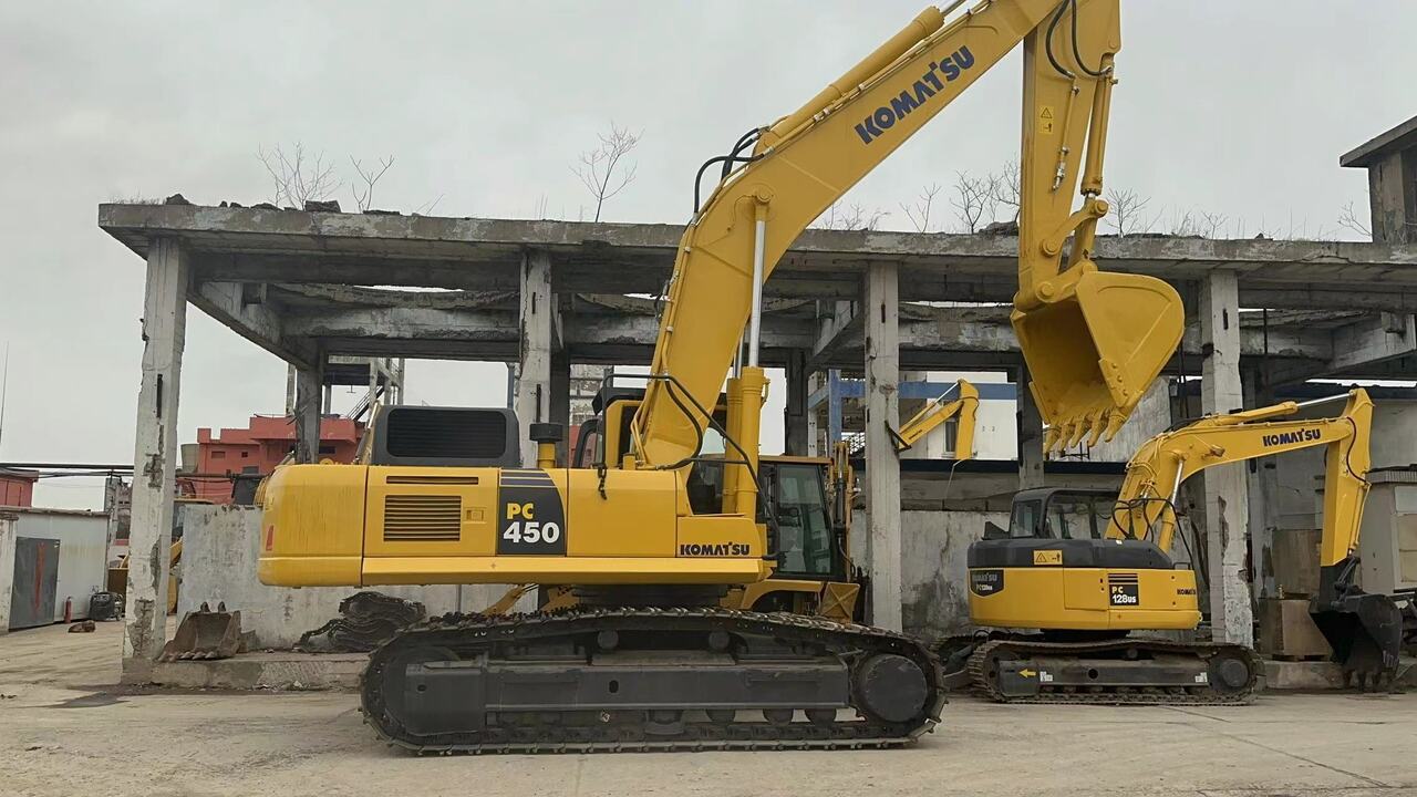 KOMATSU PC450-8 - Верижен багер: снимка 1 KOMATSU PC450-8 - Верижен багер: снимка 1