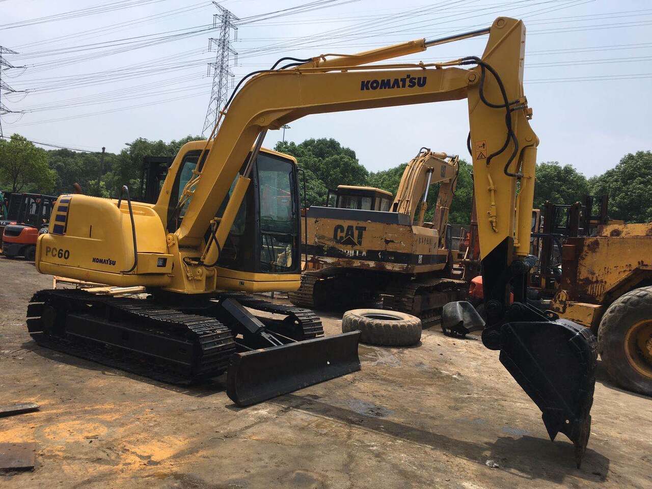 KOMATSU PC60-7 - Мини багер: снимка 3 KOMATSU PC60-7 - Мини багер: снимка 3