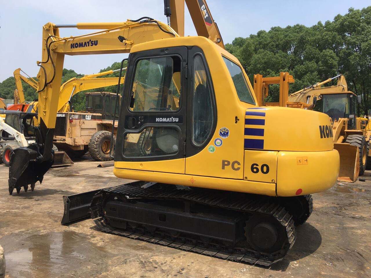 KOMATSU PC60-7 - Мини багер: снимка 2 KOMATSU PC60-7 - Мини багер: снимка 2