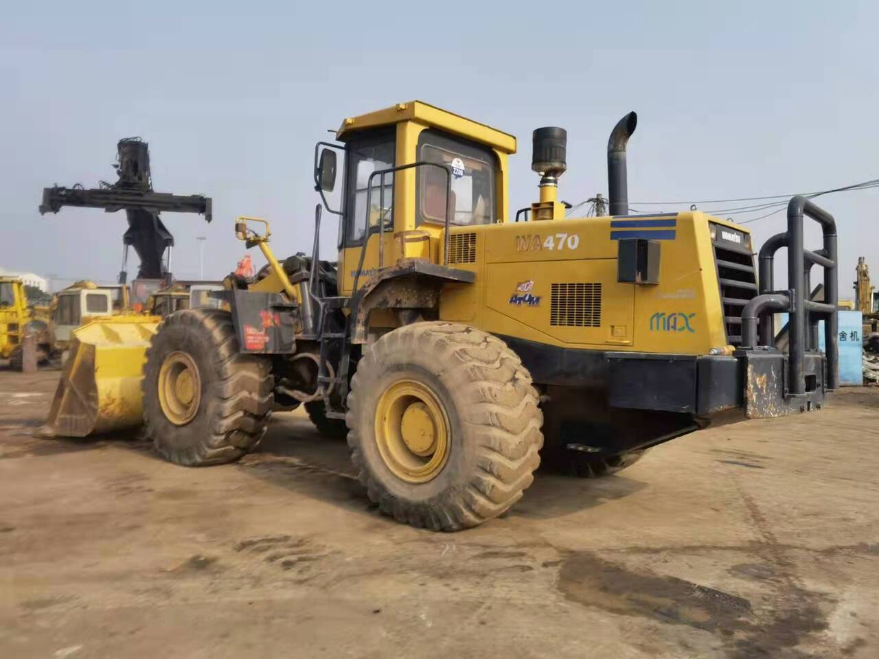 KOMATSU WA470-3 - Колесен товарач: снимка 2 KOMATSU WA470-3 - Колесен товарач: снимка 2