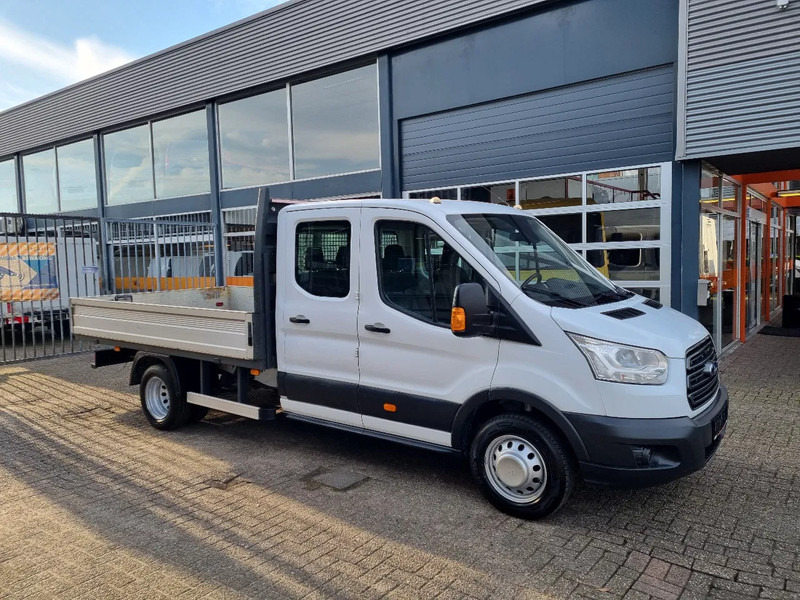 Ford Transit 2.0 TDCI 170 PK Open laadbak DC 6 Zits Euro 6 - Бордови бус, Бус с двойна кабина: снимка 1 Ford Transit 2.0 TDCI 170 PK Open laadbak DC 6 Zits Euro 6 - Бордови бус, Бус с двойна кабина: снимка 1