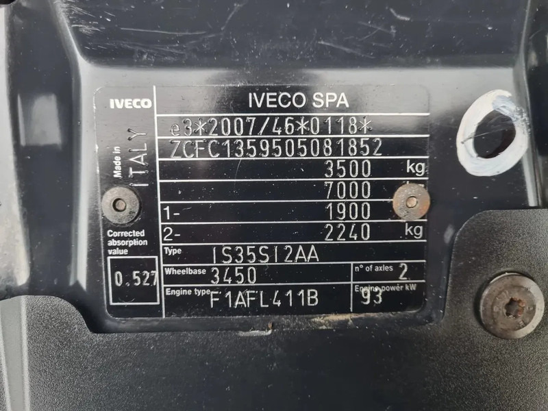 Хладилен бус Iveco Daily 35S13 5+5 Turen / ICE /EIS/-40C / Carlsen Baltic: снимка 11