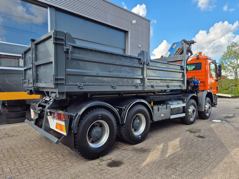 Mercedes-Benz Actros 3241 8X4 Containersysteem/ 20T HMF crane/ Manual - Мултилифт с кука камион, Камион с кран: снимка 5 Mercedes-Benz Actros 3241 8X4 Containersysteem/ 20T HMF crane/ Manual - Мултилифт с кука камион, Камион с кран: снимка 5