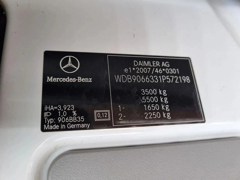 Товарен бус, Бус с двойна кабина Mercedes-Benz Sprinter 316 CDI L2H2/ Doka DC 6 Zits Euro 6 163 PK: снимка 10