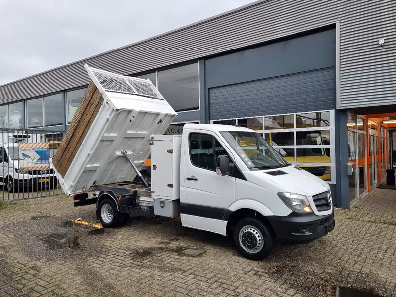 Mercedes-Benz Sprinter 513 CDI Kipper GVW 3500 KG Euro 5B Steel body - Бус самосвал: снимка 1 Mercedes-Benz Sprinter 513 CDI Kipper GVW 3500 KG Euro 5B Steel body - Бус самосвал: снимка 1