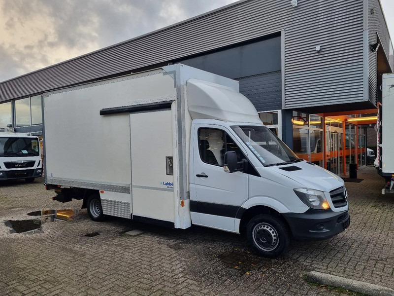 Mercedes-Benz Sprinter 516 CDI Koffer LBW Dhollandia 750KG Euro 5B - Лекотоварен автомобил фургон: снимка 1 Mercedes-Benz Sprinter 516 CDI Koffer LBW Dhollandia 750KG Euro 5B - Лекотоварен автомобил фургон: снимка 1