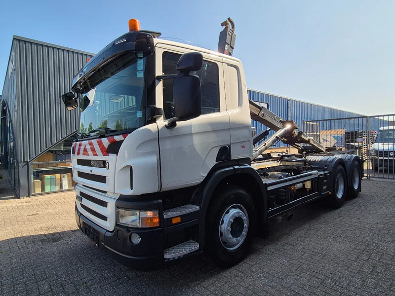Scania P360 6X4 Containersysteem/ 21T Multilift/ Adjustable Hook - Камион с кабелна система: снимка 5 Scania P360 6X4 Containersysteem/ 21T Multilift/ Adjustable Hook - Камион с кабелна система: снимка 5