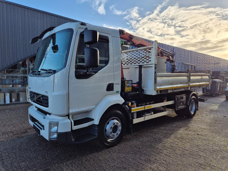 Volvo FL 14.240 Kipper/ Krane Palfinger PK 4501 Remote control/ E5 - Самосвал камион, Камион с кран: снимка 5 Volvo FL 14.240 Kipper/ Krane Palfinger PK 4501 Remote control/ E5 - Самосвал камион, Камион с кран: снимка 5