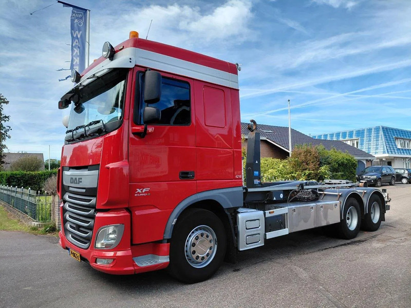 DAF XF 460 Manuel Gearbox 6x2 Container Truck - Мултилифт с кука камион: снимка 1 DAF XF 460 Manuel Gearbox 6x2 Container Truck - Мултилифт с кука камион: снимка 1