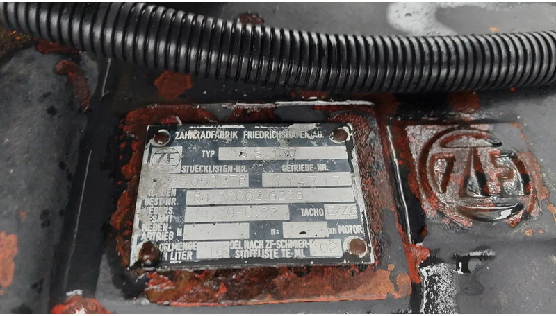 Самосвал камион MAN 26.331 6x6 Kipper Steel: снимка 13