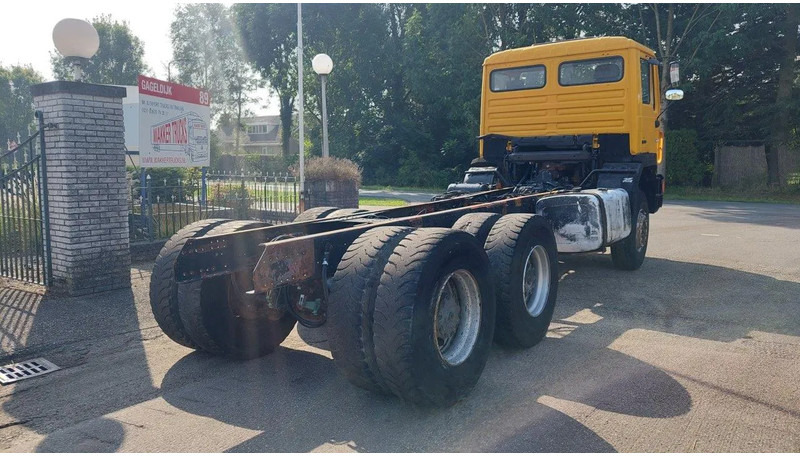 Шаси кабина MAN 26.372 MANUAL ZF GEARBOX STEEL SUSPENSION 6X4: снимка 9