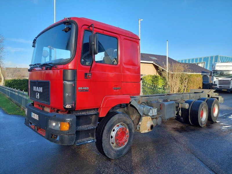 MAN 26.463 6X4 CHASSIS - Шаси кабина: снимка 1 MAN 26.463 6X4 CHASSIS - Шаси кабина: снимка 1