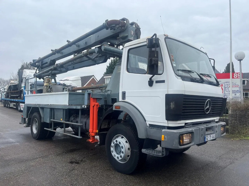 Mercedes-Benz SK 1922 PUTZMEISTER M22 MANUAL FULL STEEL SPRING NEW TYRES - Бетон помпа: снимка 3 Mercedes-Benz SK 1922 PUTZMEISTER M22 MANUAL FULL STEEL SPRING NEW TYRES - Бетон помпа: снимка 3