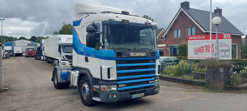 Scania R124-400 4x2 TRUCKHEAD + KIPPER HYDRAULIC + AIRO + RETARDER - Влекач: снимка 3 Scania R124-400 4x2 TRUCKHEAD + KIPPER HYDRAULIC + AIRO + RETARDER - Влекач: снимка 3