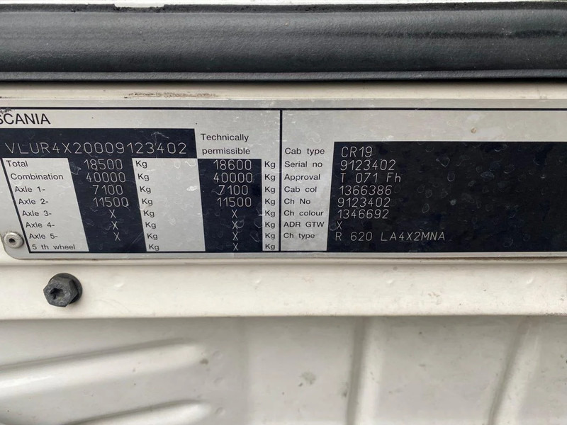 Scania R620-V8 RETARDER AIRCO OPTICRUISE V8 620 HP - Влекач: снимка 5 Scania R620-V8 RETARDER AIRCO OPTICRUISE V8 620 HP - Влекач: снимка 5