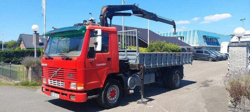 Volvo FL 10.320 4x2 Kipper Crane Steel Suspension - Самосвал камион, Камион с кран: снимка 3 Volvo FL 10.320 4x2 Kipper Crane Steel Suspension - Самосвал камион, Камион с кран: снимка 3