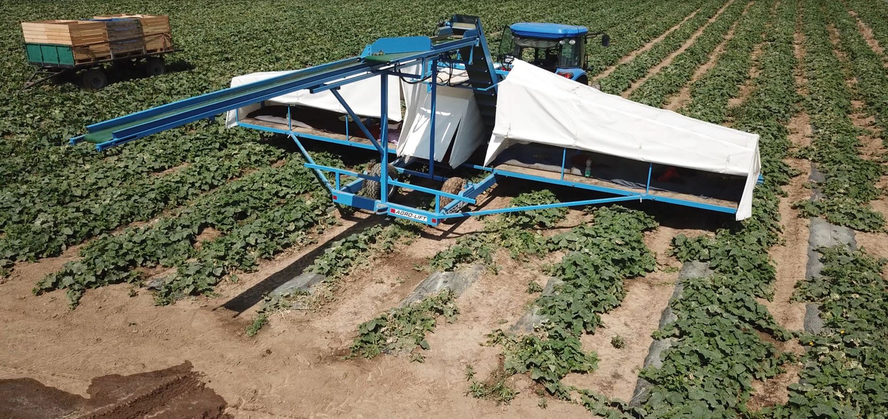 AGRO-LIFT Kombajn do ogórków - Комбайн: снимка 3 AGRO-LIFT Kombajn do ogórków - Комбайн: снимка 3