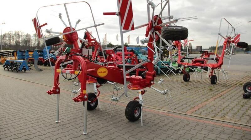 JAR-MET Kreiselwender/ Rotary tedder/ Przetrząsacz karuzelowy - Гребло/ Сенообръщачка: снимка 1 JAR-MET Kreiselwender/ Rotary tedder/ Przetrząsacz karuzelowy - Гребло/ Сенообръщачка: снимка 1
