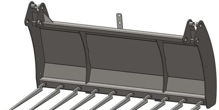 METAL-TECHNIK Widły do obornika i bel słomy 1.5m - Вилици за Селскостопанска техника: снимка 4 METAL-TECHNIK Widły do obornika i bel słomy 1.5m - Вилици за Селскостопанска техника: снимка 4