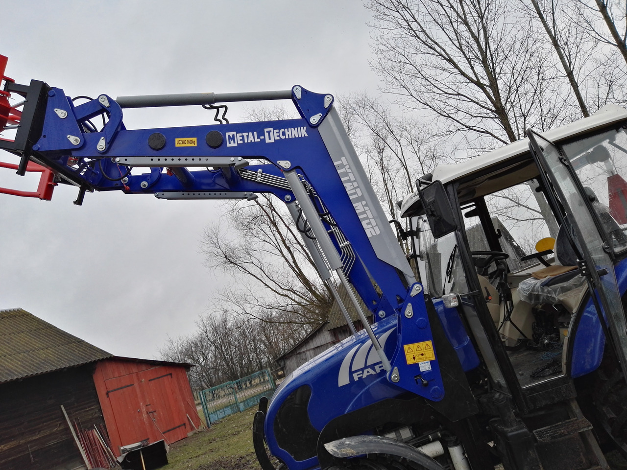 Metal-Technik Frontlader LANDINI / Ładowacz czołowy do LANDINI - Челен товарач за трактор за Трактор: снимка 2 Metal-Technik Frontlader LANDINI / Ładowacz czołowy do LANDINI - Челен товарач за трактор за Трактор: снимка 2