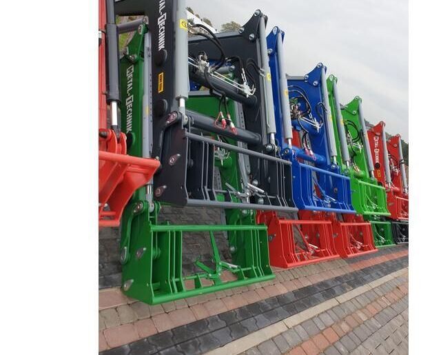 Metal-Technik Frontlader für RENAULT CERES 85 / Ładowacz czołowy do RENAULT CE - Челен товарач за трактор: снимка 2 Metal-Technik Frontlader für RENAULT CERES 85 / Ładowacz czołowy do RENAULT CE - Челен товарач за трактор: снимка 2