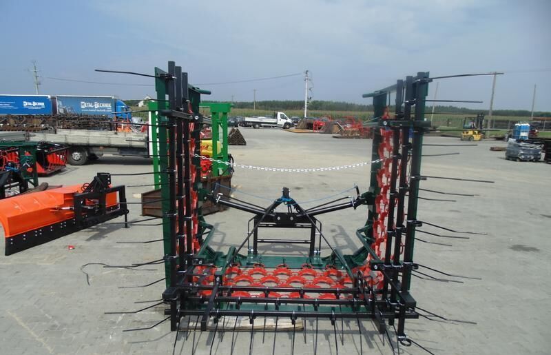 Metal-Technik Włoko-chwastownik 6m - Ливадна брана: снимка 2 Metal-Technik Włoko-chwastownik 6m - Ливадна брана: снимка 2