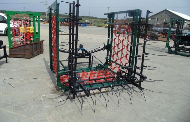 Metal-Technik Włoko-chwastownik 6m - Ливадна брана: снимка 1 Metal-Technik Włoko-chwastownik 6m - Ливадна брана: снимка 1