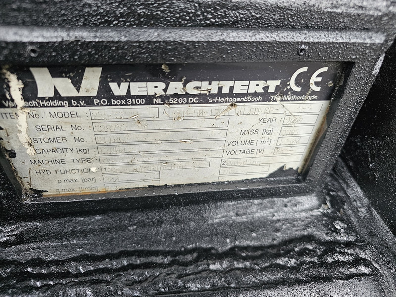 Грайфер за Строителна техника Verachtert gsm scrap grab 1500L verachtert caterpillar scrap grab: снимка 7