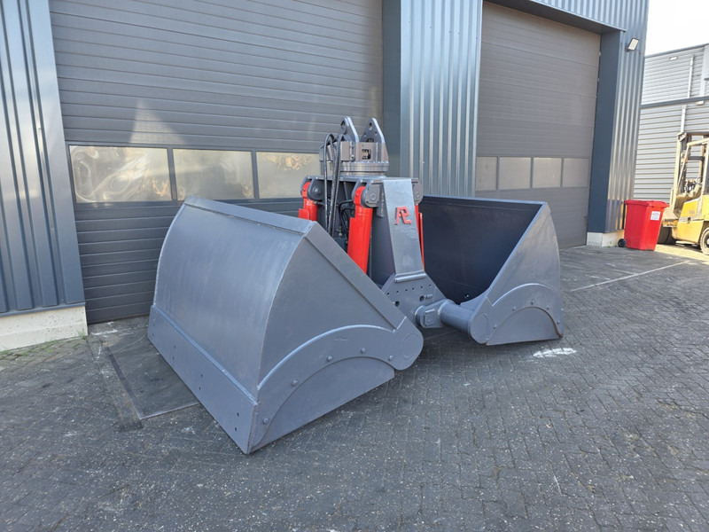 Clamshell 6000 liter sennebogen fuchs liebherr lh clamshell - Грайферна кофа за Строителна техника: снимка 4 Clamshell 6000 liter sennebogen fuchs liebherr lh clamshell - Грайферна кофа за Строителна техника: снимка 4