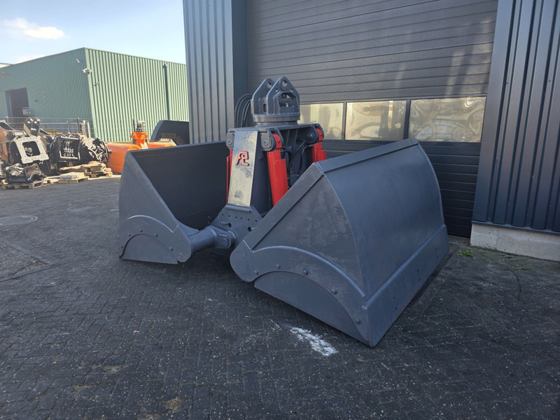 Clamshell 6000 liter sennebogen fuchs liebherr lh clamshell - Грайферна кофа за Строителна техника: снимка 2 Clamshell 6000 liter sennebogen fuchs liebherr lh clamshell - Грайферна кофа за Строителна техника: снимка 2