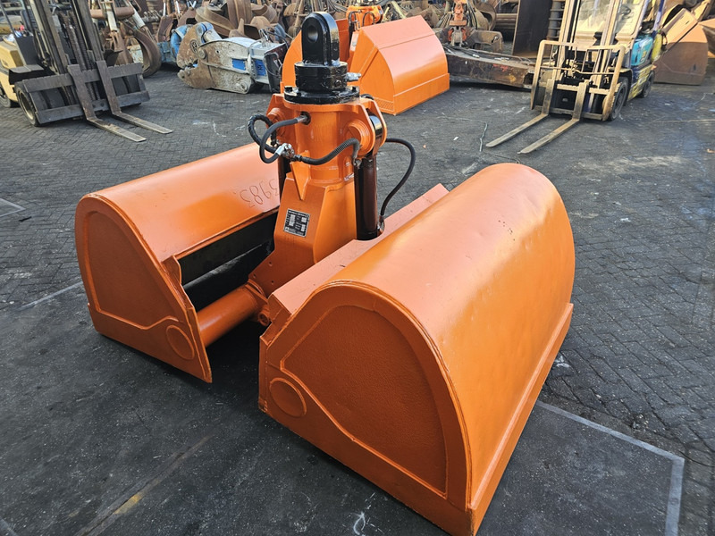 Clamshell jb grijper 2000l overslaggrijper liebherr lh sennebogen - Грайферна кофа за Строителна техника: снимка 4 Clamshell jb grijper 2000l overslaggrijper liebherr lh sennebogen - Грайферна кофа за Строителна техника: снимка 4