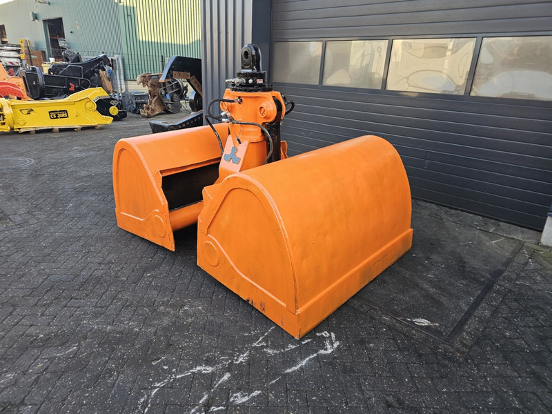 Clamshell jb grijper 2000l overslaggrijper liebherr lh sennebogen - Грайферна кофа за Строителна техника: снимка 2 Clamshell jb grijper 2000l overslaggrijper liebherr lh sennebogen - Грайферна кофа за Строителна техника: снимка 2