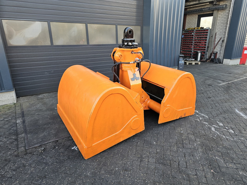 Clamshell jb grijper 2000l overslaggrijper liebherr lh sennebogen - Грайферна кофа за Строителна техника: снимка 3 Clamshell jb grijper 2000l overslaggrijper liebherr lh sennebogen - Грайферна кофа за Строителна техника: снимка 3