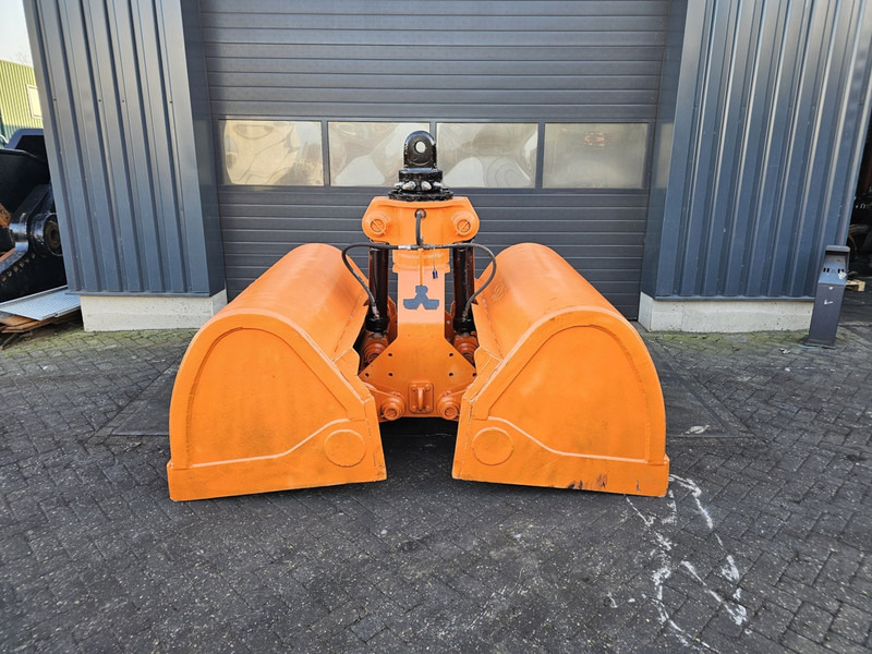 Clamshell jb grijper 2000l overslaggrijper liebherr lh sennebogen - Грайферна кофа за Строителна техника: снимка 1 Clamshell jb grijper 2000l overslaggrijper liebherr lh sennebogen - Грайферна кофа за Строителна техника: снимка 1